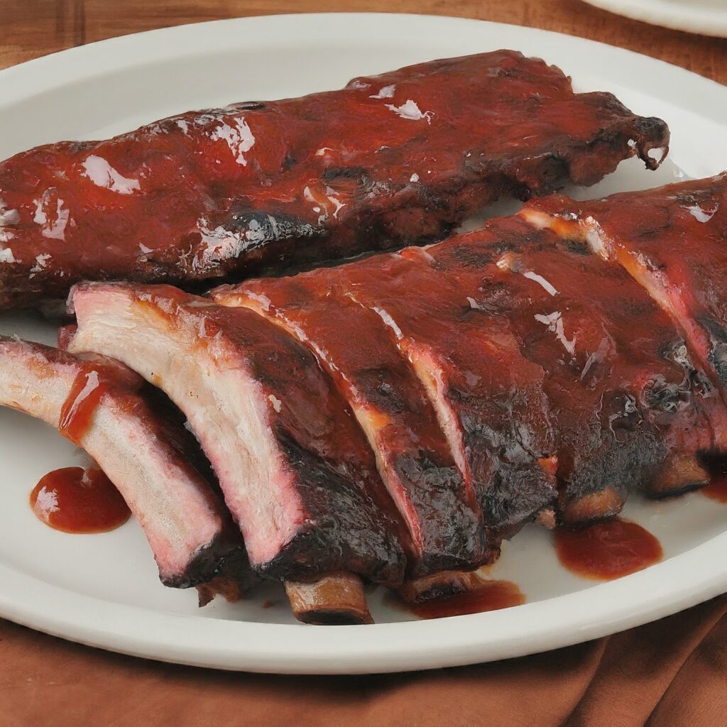 Serve BBQ Ribs