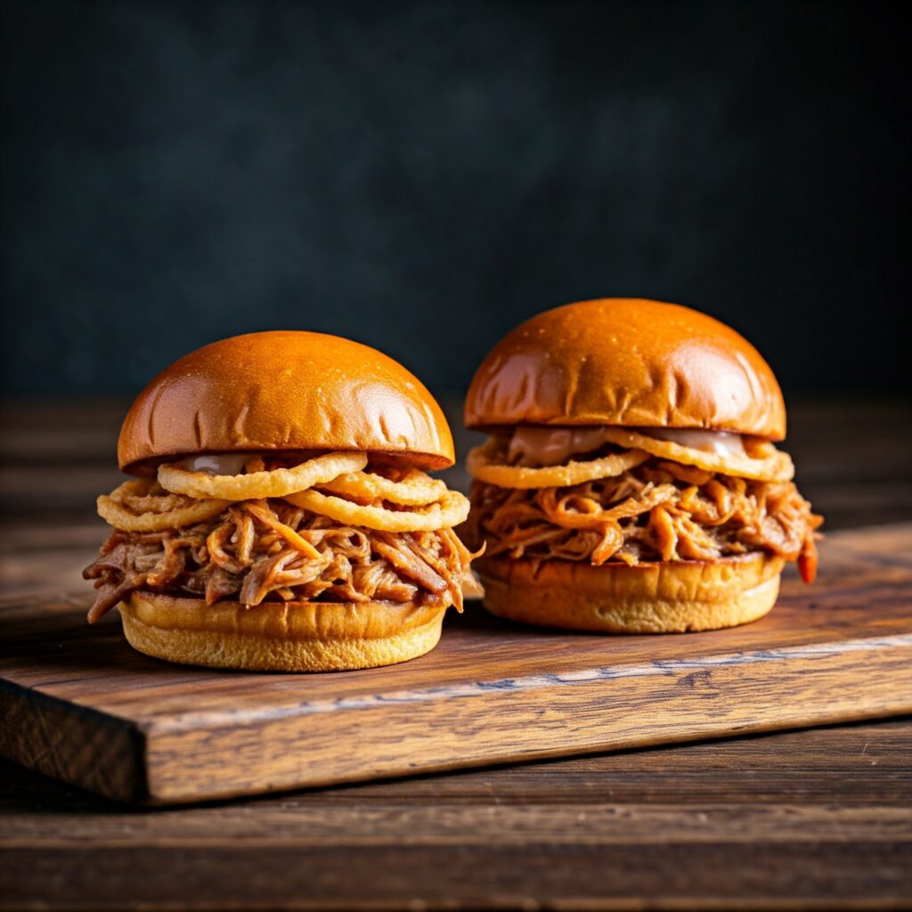 Slow Cooker Pulled Pork Sliders