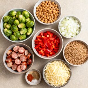 Sheet Pan Veggies and Sausage