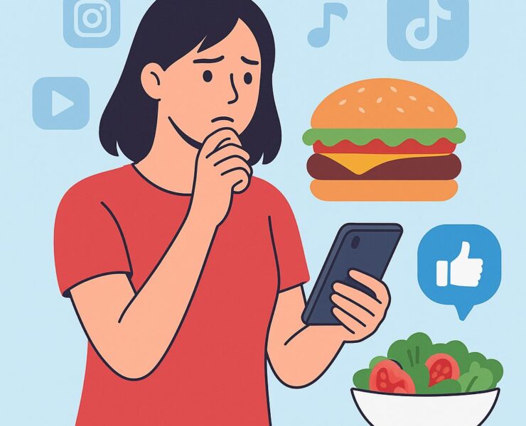 Social Media Influence on Eating Habits
