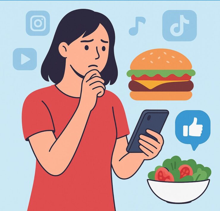 Social Media Influence on Eating Habits